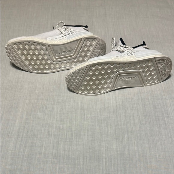 Adidas Pharrell Williams White and Black Sneakers - Picture 7 of 7